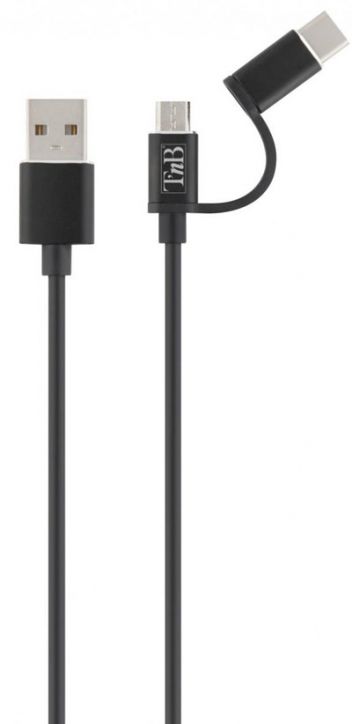 USB кабел T'nB 2 в 1 - T'nB - T'nB - 3303170085776-3
