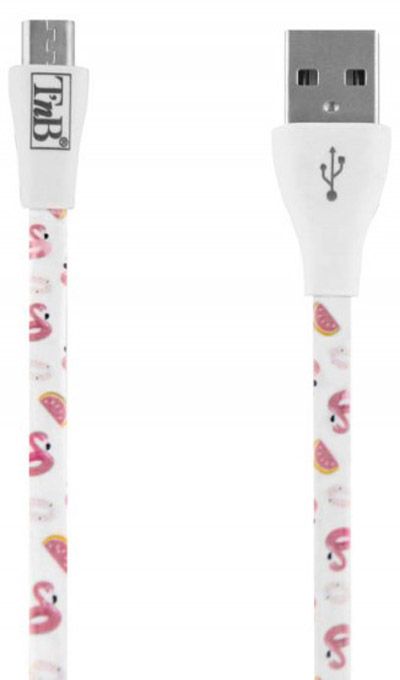 USB кабел T'nB - Фламинго - T'nB - T'nB - 3303170093597-2