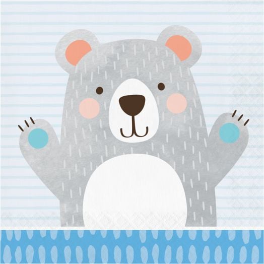 Салфетки Creative Party - Birthday Bear, 16 бр.-1