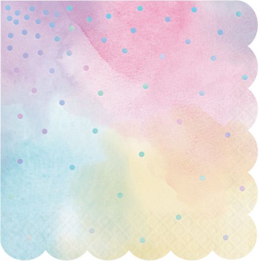 Салфетки Creative Party - Iridescent, 16 бр.