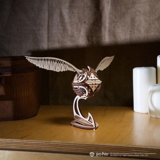 3D дървен пъзел Ugears Хари Потър – Златен снич, 120 части - Ugears - Ugears - Жена, Мъж, Момиче, Момче - Ugears - Harry Potter - 4820184122048-8