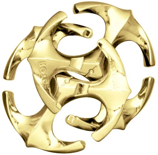 3D пъзел Eureka Hanayama Cast Mini Huzzle Rotor Gold - Eureka - Eureka - Жена, Мъж - Eureka - Mini Huzzle - 5407005151938-2