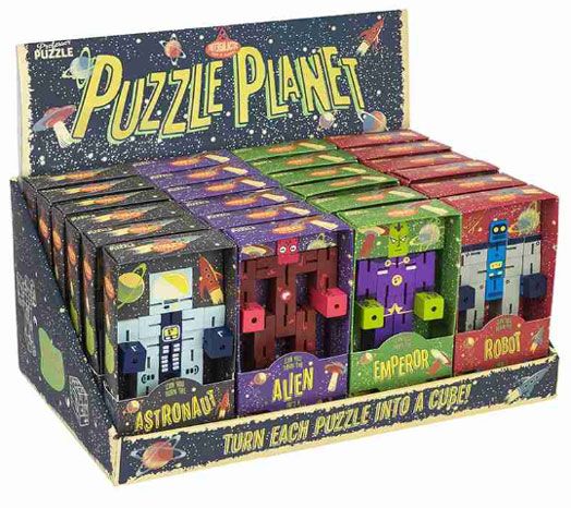 Дървен 3D пъзел Professor Puzzle - Planet, асортимент - Professor Puzzle - Professor Puzzle - Professor Puzzle - Puzzle Planet - 5060506536101-5