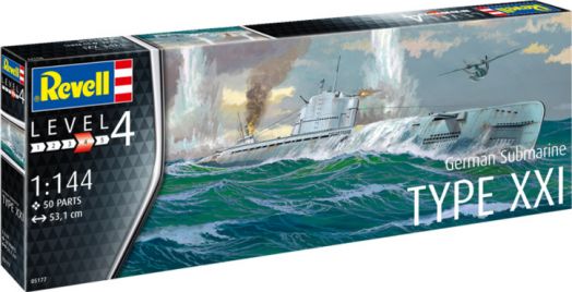 Сглобяем модел - Германска подводница Type XXI-1