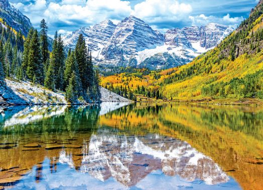 Пъзел Eurographics - Скалистите планини, 1000 части - EuroGraphics - EuroGraphics - Eurographics - HDR Photography - 628136654722-3