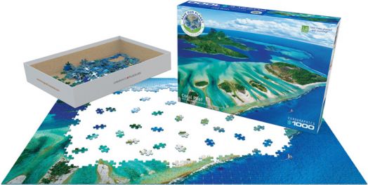 Пъзел Eurographics - Коралов риф, 1000 части - EuroGraphics - EuroGraphics - Жена, Мъж - Eurographics - Save Our Planet Puzzles - 628136655385-2