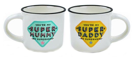 Комплект 2 чаши Legami - Super Mummy & Super Daddy - Legami - Legami - Жена, Мъж - Legami - Home Sweet Home - 8059174835767-2