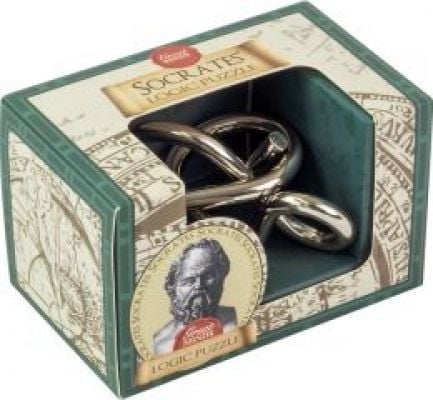 Мини метален 3D пъзел, Professor Puzzle Socrate's Logic - Professor Puzzle - Professor Puzzle - Professor Puzzle - Great Minds - 5060036532055