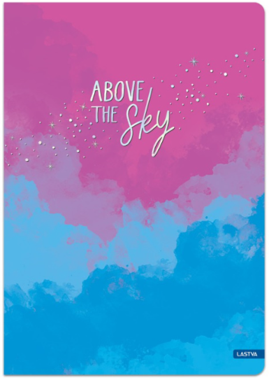 Тетрадка Lastva Sky, A5, 96 листа, широки редове-3
