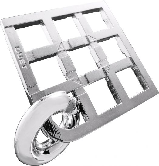 3D пъзел Eureka Hanayama Cast Mini Huzzle Duet Silver - Eureka - Eureka - Жена, Мъж - Eureka - Mini Huzzle - 5407005151853-2