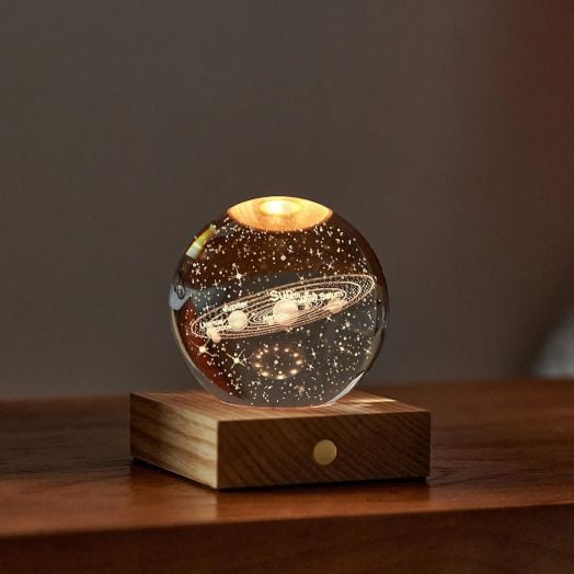 Нощна лампа Gingko Amber Crystal Light Solar System - Gingko - Gingko Design Ltd - Жена, Мъж - 703556205829-4