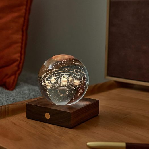 Нощна лампа Gingko Amber Crystal Light Solar System - Gingko - Gingko Design Ltd - Жена, Мъж - 703556205829-5