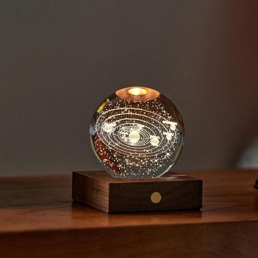 Нощна лампа Gingko Amber Crystal Light Solar System - Gingko - Gingko Design Ltd - Жена, Мъж - 703556205829-3