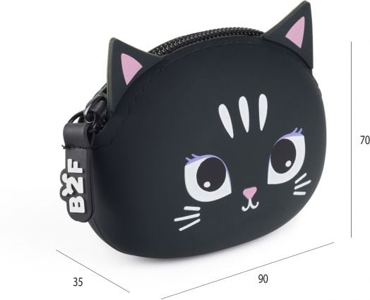 Силиконово портмоне за монети Miquelrius Back2Fun - Коте - Miquelrius - Miquelrius - Момиче - Miquelrius - Back2Fun - 8422593193976-3