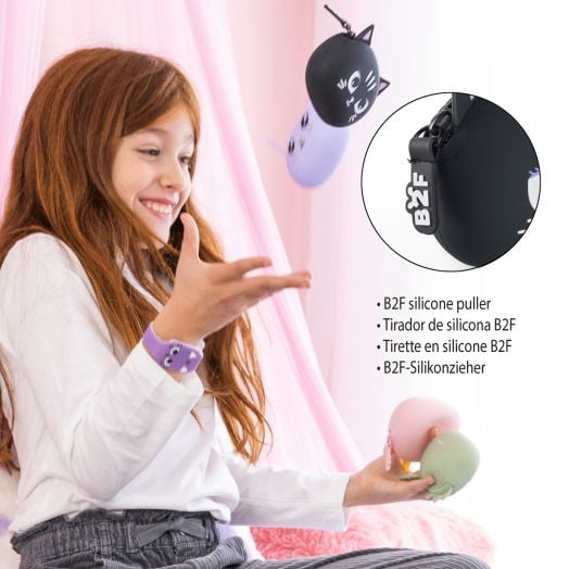 Силиконово портмоне за монети Miquelrius Back2Fun - Коте - Miquelrius - Miquelrius - Момиче - Miquelrius - Back2Fun - 8422593193976-5