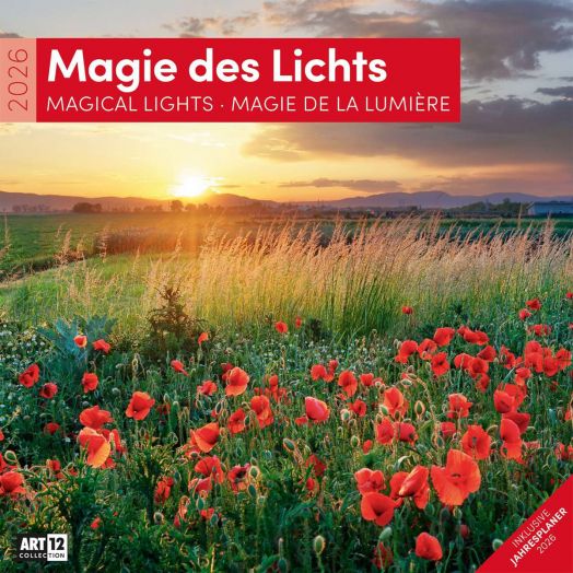 Стенен календар Ackermann Magical Lights 2026 – Магията на светлината - Ackermann - Ackermann - Жена, Мъж - Ackermann - Art12 - 9783838446103-1