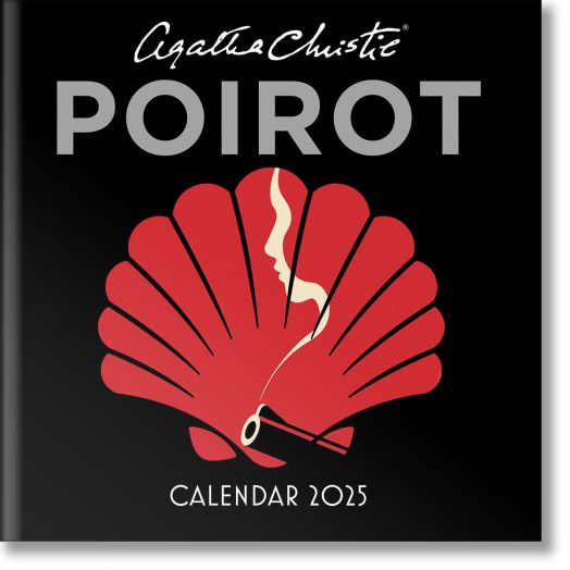 Agatha Christie Poirot Calendar 2025, Agatha Christie Книжарница Orange