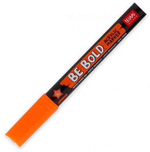 Акрилен маркер Legami - Be Bold, оранжев - Legami - Legami - Момиче, Момче - Legami - Extraordinary Stationery - 8052694010539-1