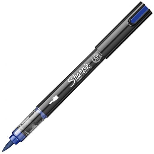 Акрилен маркер Sharpie Brush, син - Sharpie - Newell - Момиче, Момче - 3026982055637-1