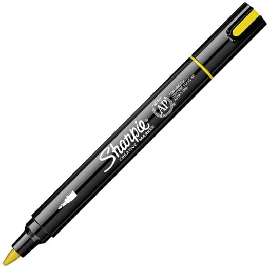 Акрилен маркер Sharpie, жълт - Sharpie - Newell - Момиче, Момче - 3026982055453-1