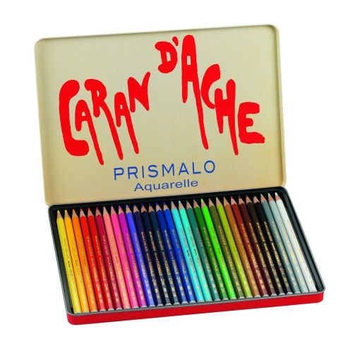 Комплект моливи Caran d'Ache Prismalo Vintage, 30 цвята - Caran d'Ache - Caran d'Ache - Caran d'Ache - Prismalo aquarelle - 7630002311168-2