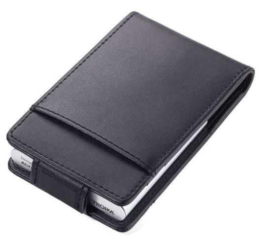 Калъф за кредитни карти Troika Black & Silver - Troika - Troika - Жена, Мъж - 4024023037016-1