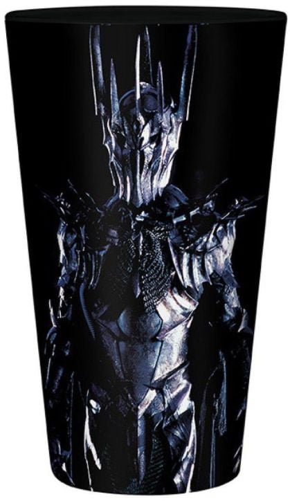 Стъклена чаша ABYstyle Властелинът на пръстените - Саурон, 400 мл, изобразява заплашителния Саурон в броня с шипове и шлем - идеален за феновете, които търсят чаша Саурон от Властелинът на пръстените.-3