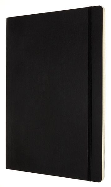 Черен тефтер Moleskine Classic Black в размер A4 с меки корици и листа на малки квадратчета - Moleskine - Moleskine - Жена, Мъж - Moleskine - Classic - 8053853602879-2