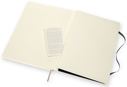 Черен тефтер Moleskine Classic Black в размер A4 с меки корици и листа на малки квадратчета - Moleskine - Moleskine - Жена, Мъж - Moleskine - Classic - 8053853602879-5