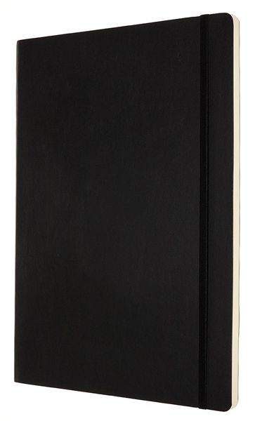 Черен тефтер Moleskine Classic Black в размер A4 с меки корици и листа на точки - Moleskine - Moleskine - Жена, Мъж - Moleskine - Classic - 8053853602886-2