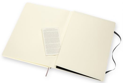 Черен тефтер Moleskine Classic Black в размер A4 с меки корици и листа на точки - Moleskine - Moleskine - Жена, Мъж - Moleskine - Classic - 8053853602886-5