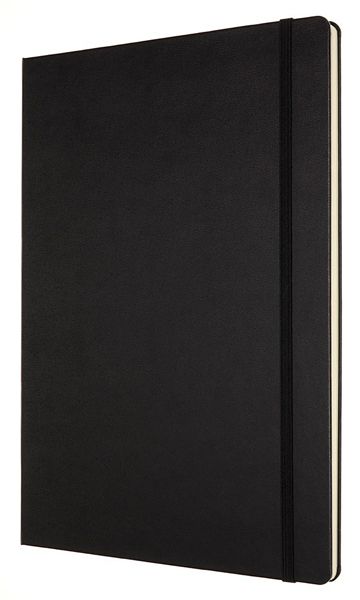 Черен тефтер Moleskine Classic Black в размер A4 с твърди корици и листа на точки - Moleskine - Moleskine - Жена, Мъж - Moleskine - Classic - 8053853602848-2