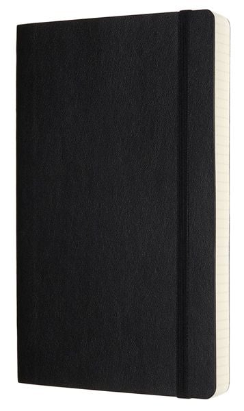 Черен тефтер Moleskine Classic Notebook Squared Expanded Version Black с меки корици и листа на малки квадратчета - Moleskine - Moleskine - Жена, Мъж - Moleskine - Classic - 8058647628059-2