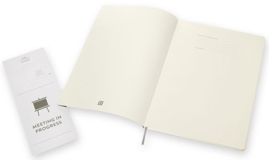 Черен тефтер Moleskine Pro Collection A4 Black с меки корици - Moleskine - Moleskine - Жена, Мъж - Moleskine - Pro - 8053853602718-3