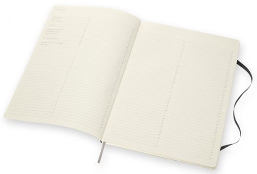 Черен тефтер Moleskine Pro Collection A4 Black с меки корици - Moleskine - Moleskine - Жена, Мъж - Moleskine - Pro - 8053853602718-4