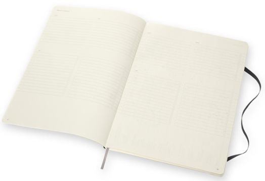 Черен тефтер Moleskine Pro Collection A4 Black с меки корици - Moleskine - Moleskine - Жена, Мъж - Moleskine - Pro - 8053853602718-5