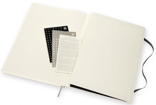 Черен тефтер Moleskine Pro Collection A4 Black с меки корици - Moleskine - Moleskine - Жена, Мъж - Moleskine - Pro - 8053853602718-8