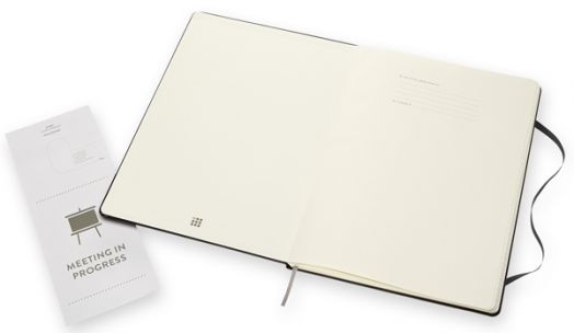 Черен тефтер Moleskine Pro Collection A4 Black с твърди корици - Moleskine - Moleskine - Жена, Мъж - Moleskine - Pro - 8053853602589-3