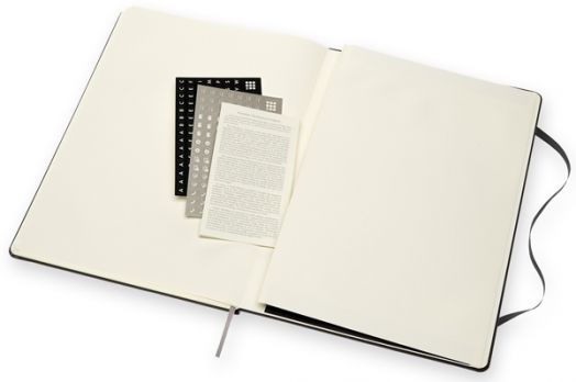 Черен тефтер Moleskine Pro Collection A4 Black с твърди корици - Moleskine - Moleskine - Жена, Мъж - Moleskine - Pro - 8053853602589-8