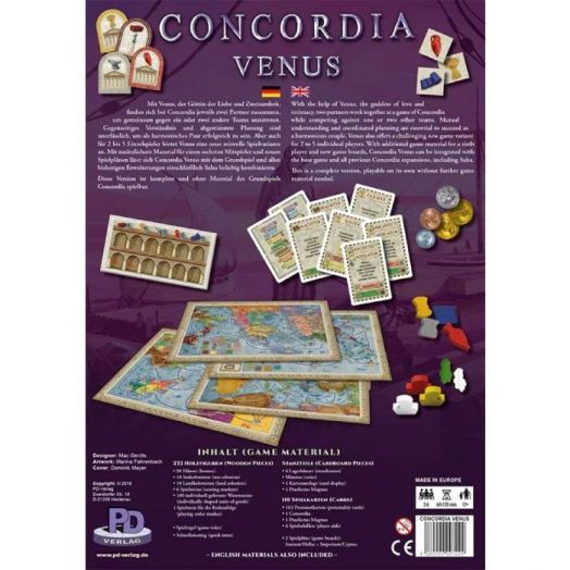 Настолна игра: Concordia - Venus - Marina Fahrenbach - 4280000097224-4