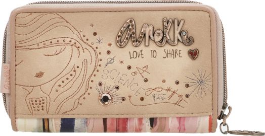 Дамски портфейл Anekke Hollywood Studio Nude 15 х 10 х 3 см. - Anekke - Creaciones Pandora - Жена - Anekke - Hollywood - 8434172079649-7