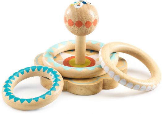 Дървена играчка за сортиране Djeco - BabyHoopi - Djeco - Djeco - Момиче, Момче - 3070900061484-3