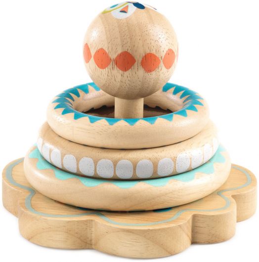 Дървена играчка за сортиране Djeco - BabyHoopi - Djeco - Djeco - Момиче, Момче - 3070900061484-4