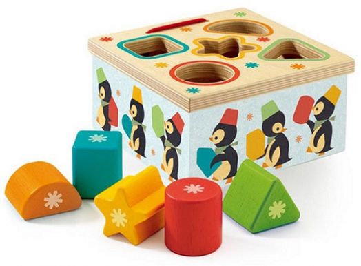 Дървена играчка за сортиране Djeco - Geo Junzo - Djeco - Djeco - Момиче, Момче - 3070900064096-2