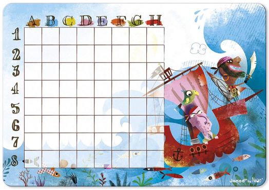 Детска игра Janod - Морска битка с пирати - 512461 - Janod - Janod - Момче - 3700217328351-9