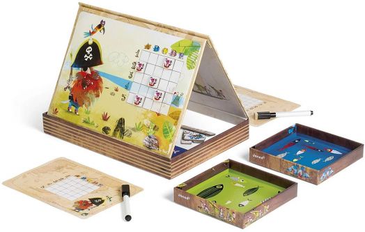 Детска игра Janod - Морска битка с пирати - 512461 - Janod - Janod - Момче - 3700217328351-4
