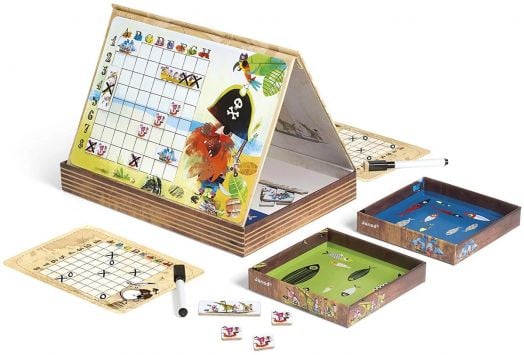 Детска игра Janod - Морска битка с пирати - 512461 - Janod - Janod - Момче - 3700217328351-5