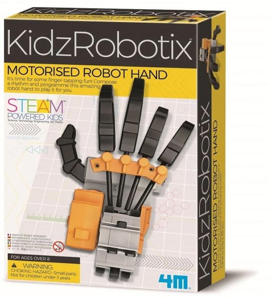4M МОТОРИЗИРАНА РЪКА-РОБОТ-ДЕТСКА ЛАБОРАТОРИЯ - 4M - 4M - Момче - 4M - KidzRobotix - 4893156034076-1