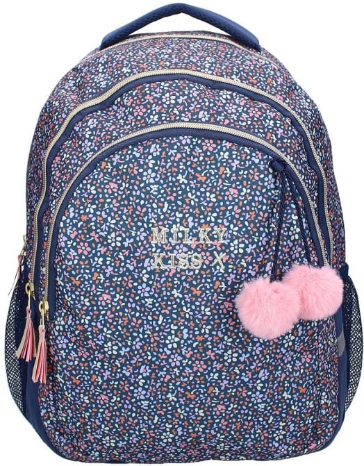 Ергономична ученическа раница Vadobag Milky Kiss Floral Fame с две отделения - Vadobag - Vadobag - Момиче - Vadobag - Milky Kiss - 8712645317529-2