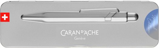 Химикалка Caran d'Ache 849 Claim Your Style Special Edition Stormy Blue - Caran d'Ache - Caran d'Ache - Жена, Мъж - Caran d'Ache - 849 - NM0849.589-4
